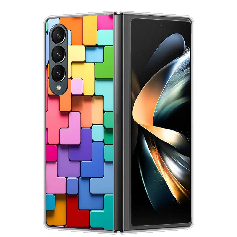 Stylish Hard Clear Protective Phone Case - Cute Fashion Design