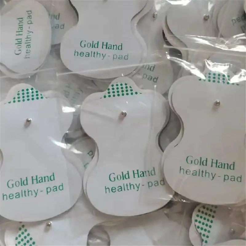 Gel Electrode Pads Gourd Shape Easy To Carry High Adhesion Recycle High Conductivity Hydrogel Patch 1-10PCS electrode pads