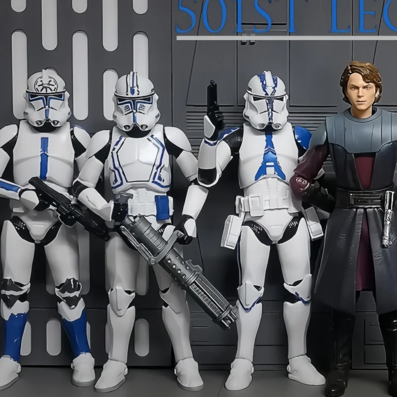 Star Wars 501St Legion Phase 2 Tup Dogma Clone Trooper Black Series Baby Yoda 6 "Action Figure Toy Model Doll Christmas Gift Toy