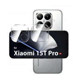 Dual - Pack 3D Curved Camera Lens Protector & Tempered Glass Case - Xiaomi 15T