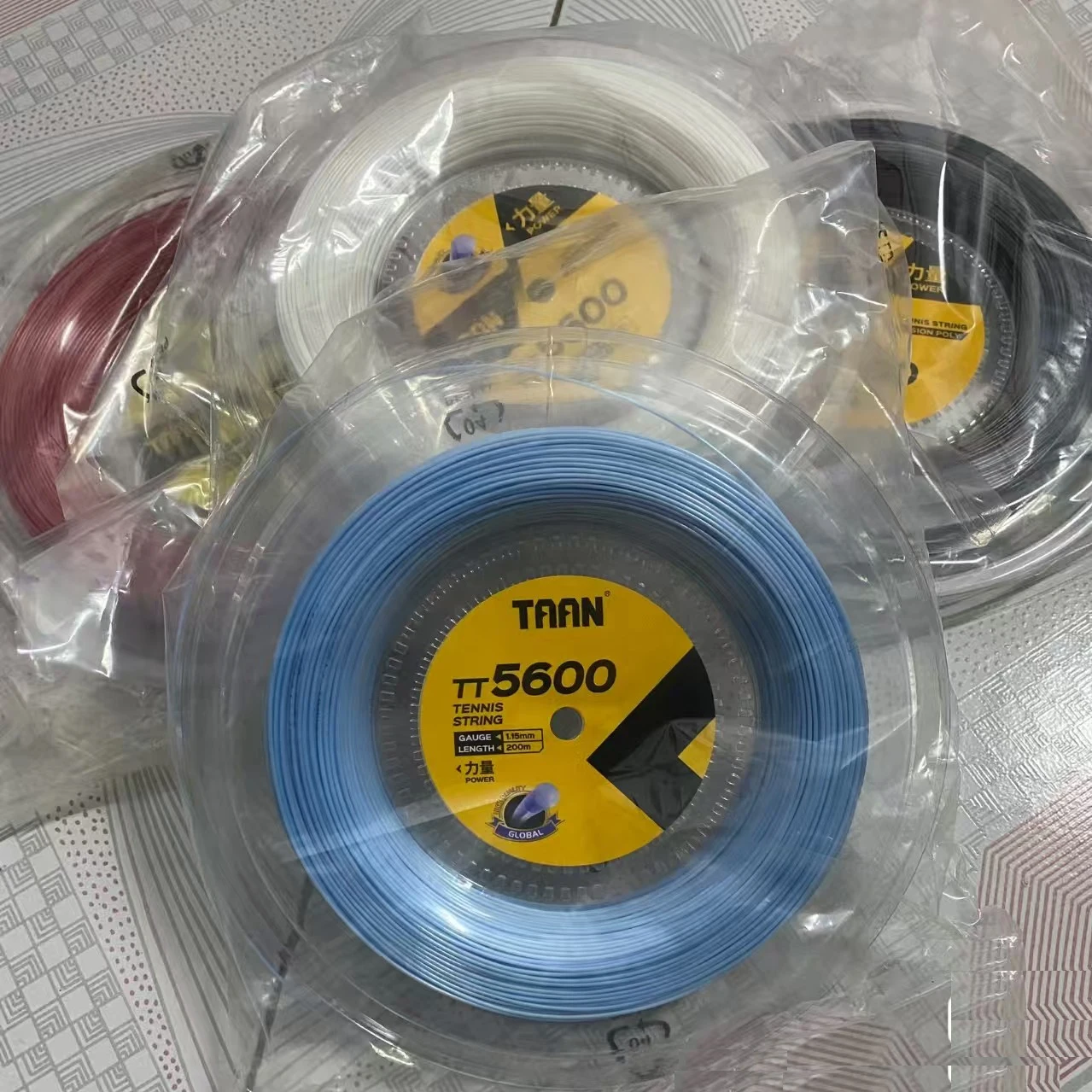 TAAN high-ploymer nylon fiber Tennis strings TT5600 gauge 1.15mm 200M tennis string