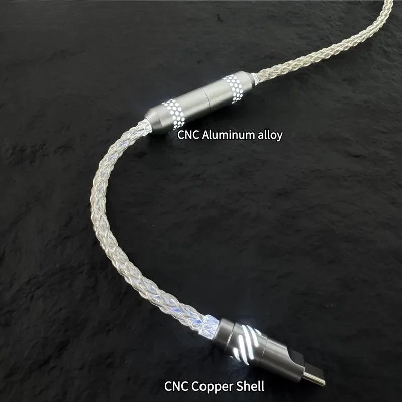 Premium Magnetic Switch 8-Strand Braided Keyboard Cable