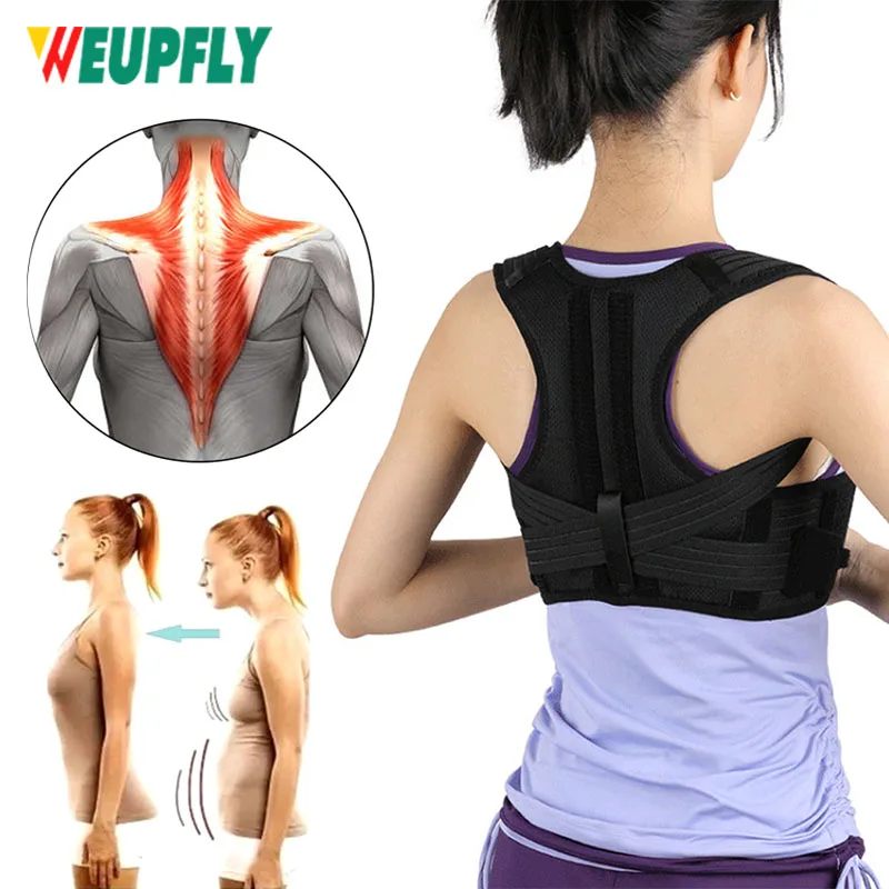 

Posture Corrector Spine and Back Support Brace,Providing Pain Relief for Neck, Back, Shoulders, Improves Posture for Men Women