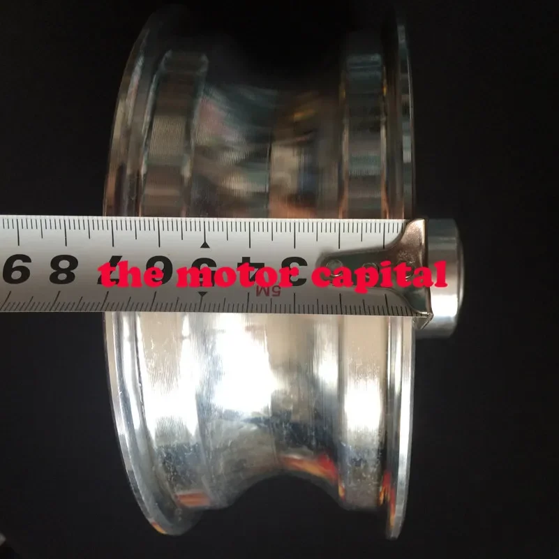 6.5 inch rim Front/rear Wheel Rim 90/65-6.5 Tubeless Aluminium Front Hub fit Scooter with Axle Parts