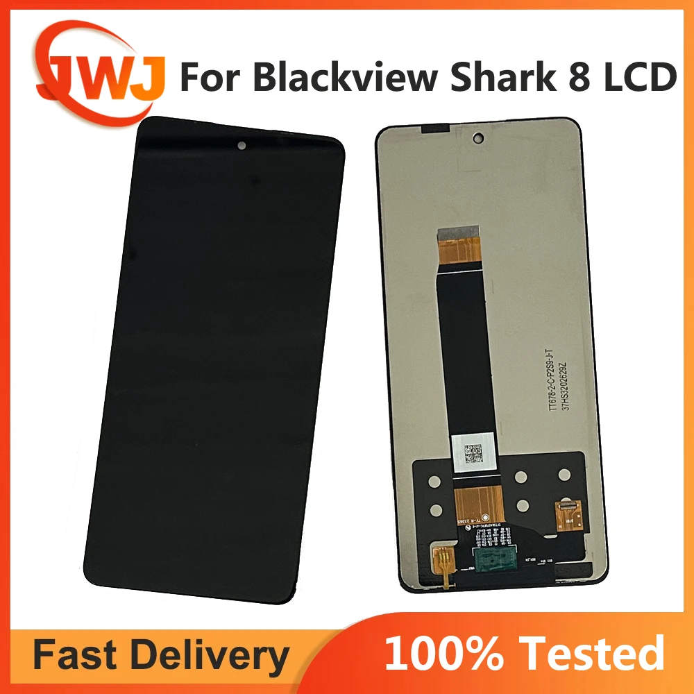 

6.78''Original Tested For Blackview Shark 8 LCD Display Touch Screen Digitizer Assembly Repair For Blackview SHARK8 Lcd Sensor