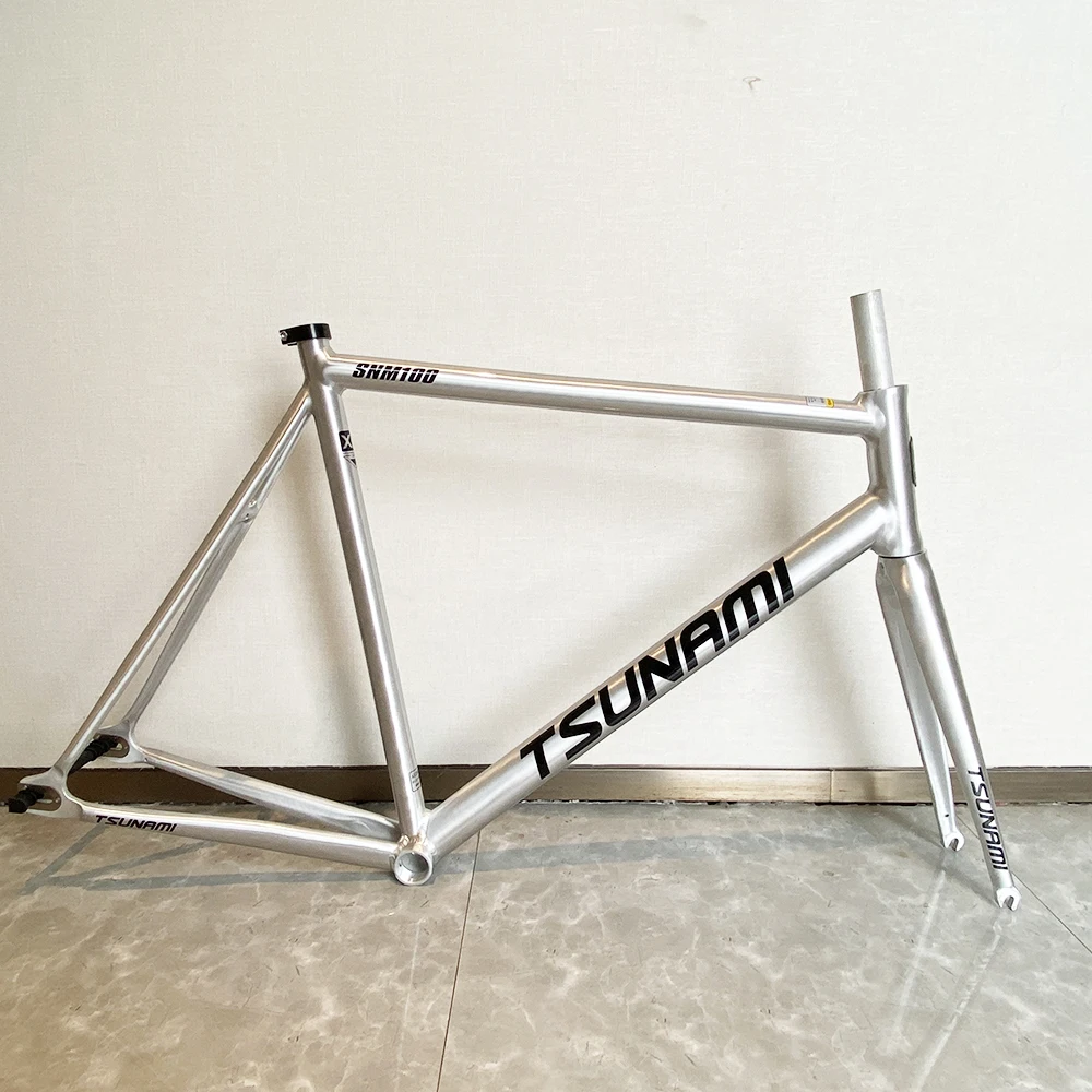 Tsunami Snm100 Fixie Bike Frame Single Speed Fixed Gear Bike 700c Track