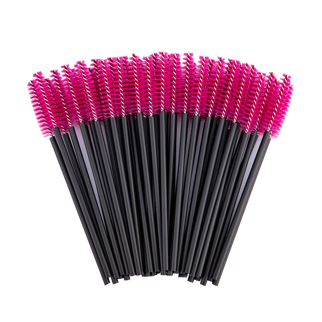 Extension Disposable Eyebrow brush Mascara Wand Applicator Spoolers Eye Lashes Cosmetic Brushes Set makeup tools