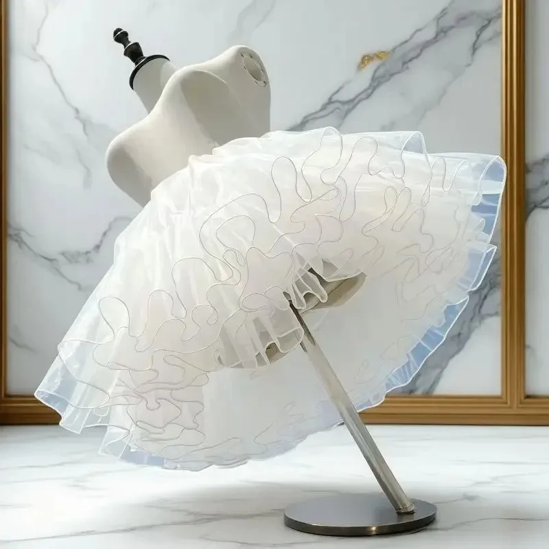 Lolita Flying Saucer Petticoat - Boneless Maximum Volume Crinoline, Invisible Wire-Free Underskirt for Daily Gothic Sweet OP/JSK - Image 5