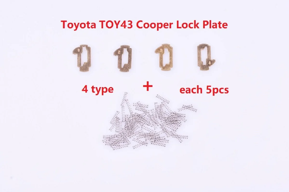 (20pcs) Toy43 Car Lock Reed Locking Reed For Toyota Camry Corolla No.1