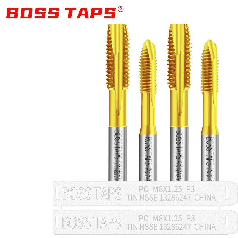 HSSE-M35 JIS Standard Spiral Pointed Tap M12 M14 M15 M16 M18 M20 M22 M24 Machine Screw Fine Thread T
