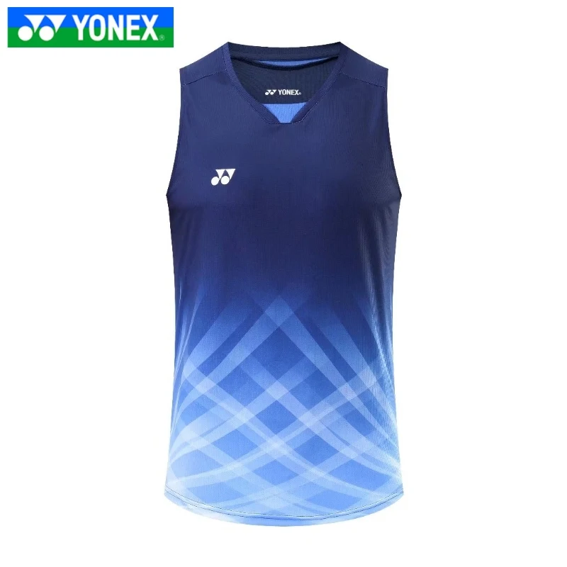 Yonex man shorts Badminton Competition Suit Quick-drying Breathable Sweat-absorbent Sleeveless short sleeve top T-shirt