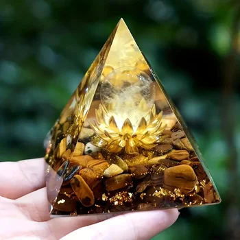 Tiger Eye Orgone Pyramid 1