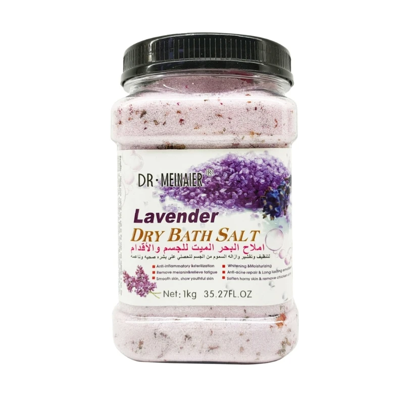 

1KG Gentle Cleansing Salt Mud Whole Body Wash Cleaning Skin Exfoliate Brighten Skin Lighten Melanin Exfoliation Scruber