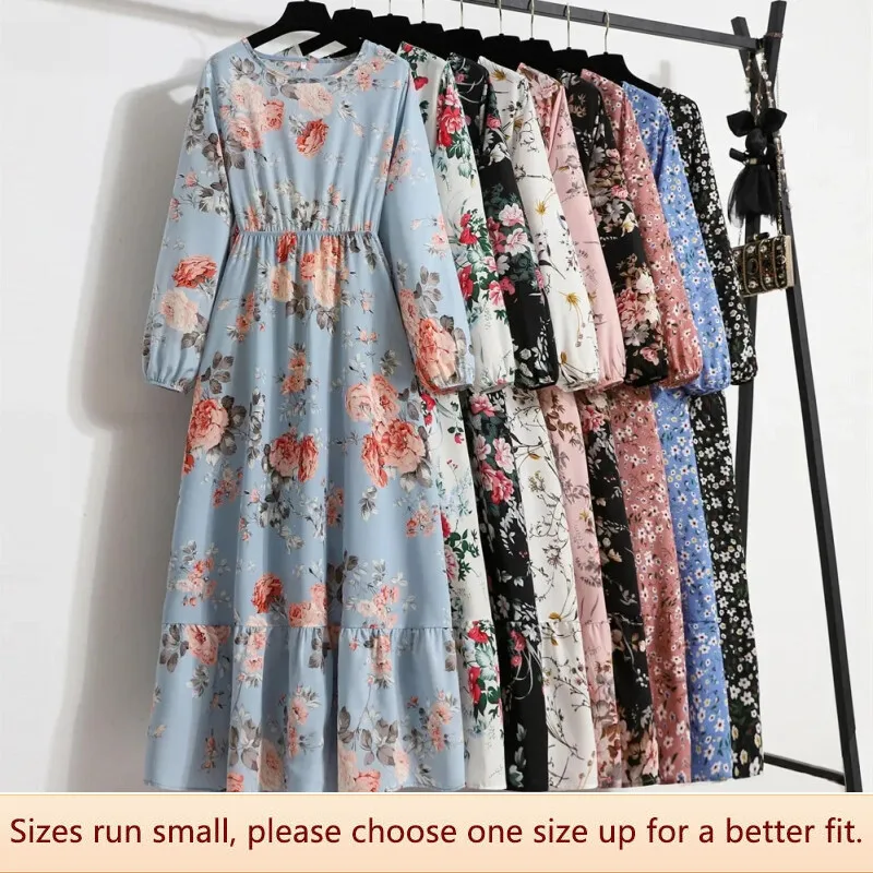 New Pretty French-style  Elegant Summer Women's Long Dress C7678 main image 1
