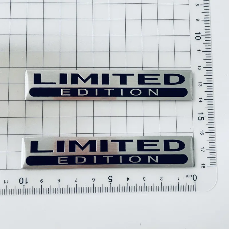 3D Special Edition Aluminum Emblem 3