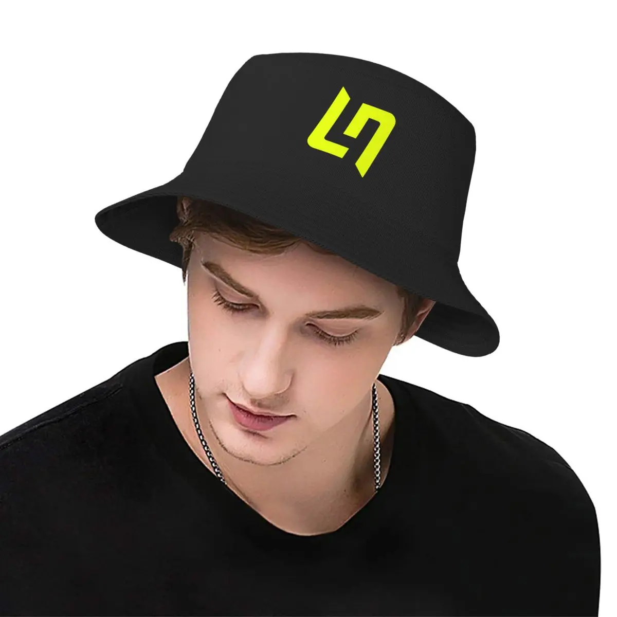 Lando Norris Transparent-lando-norris Fisherman Caps Bucket Hat Sun Beach Visor Caps