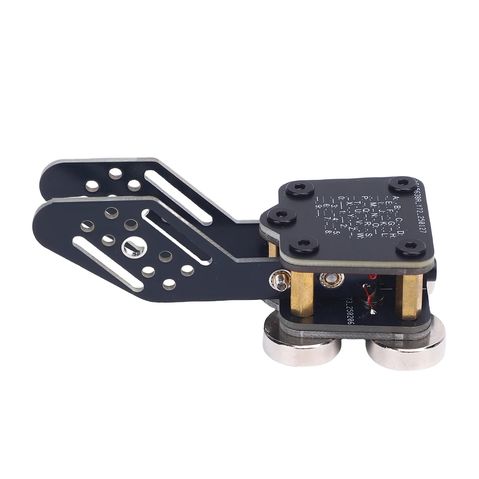 CW Keyer Automatic Trainer PCB 4 Nd Magnet Bases Double Paddle Automatic Morse Key Double Paddle Morse Key