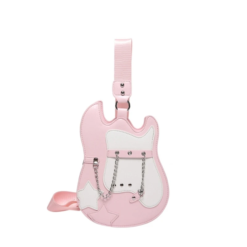 Tracolla per chitarra, 2 cinghie per chitarra ricaate, estreità in pelle con tasca invisibile