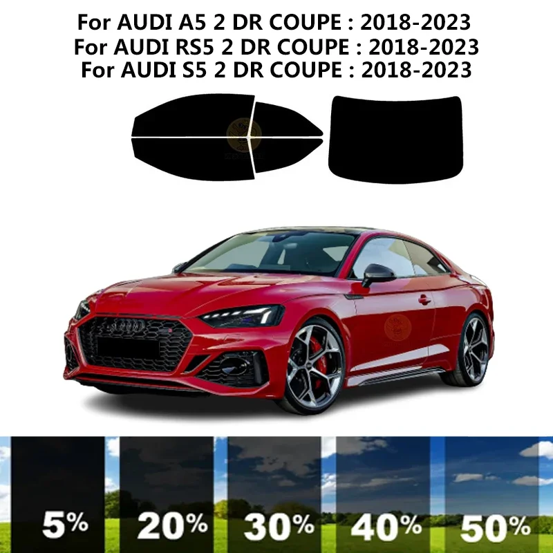 

Precut nanoceramics car UV Window Tint Kit Automotive Window Film For AUDI RS5 2 DR COUPE 2018-2023