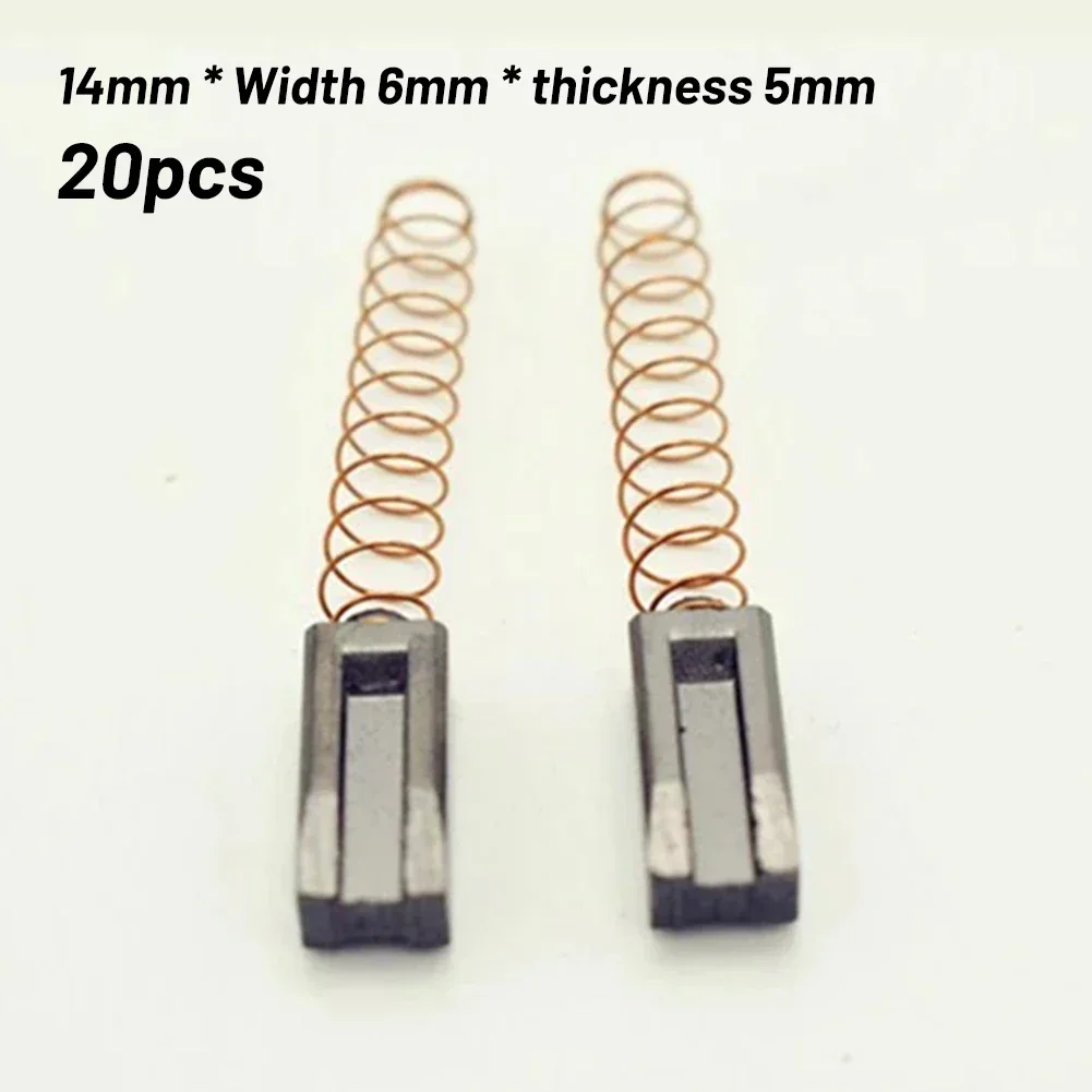 20PCS Carbon Brushes Replacement For Triac S/PID Hot Air Welding /plastic Welding Machine Motor Carbon Brush