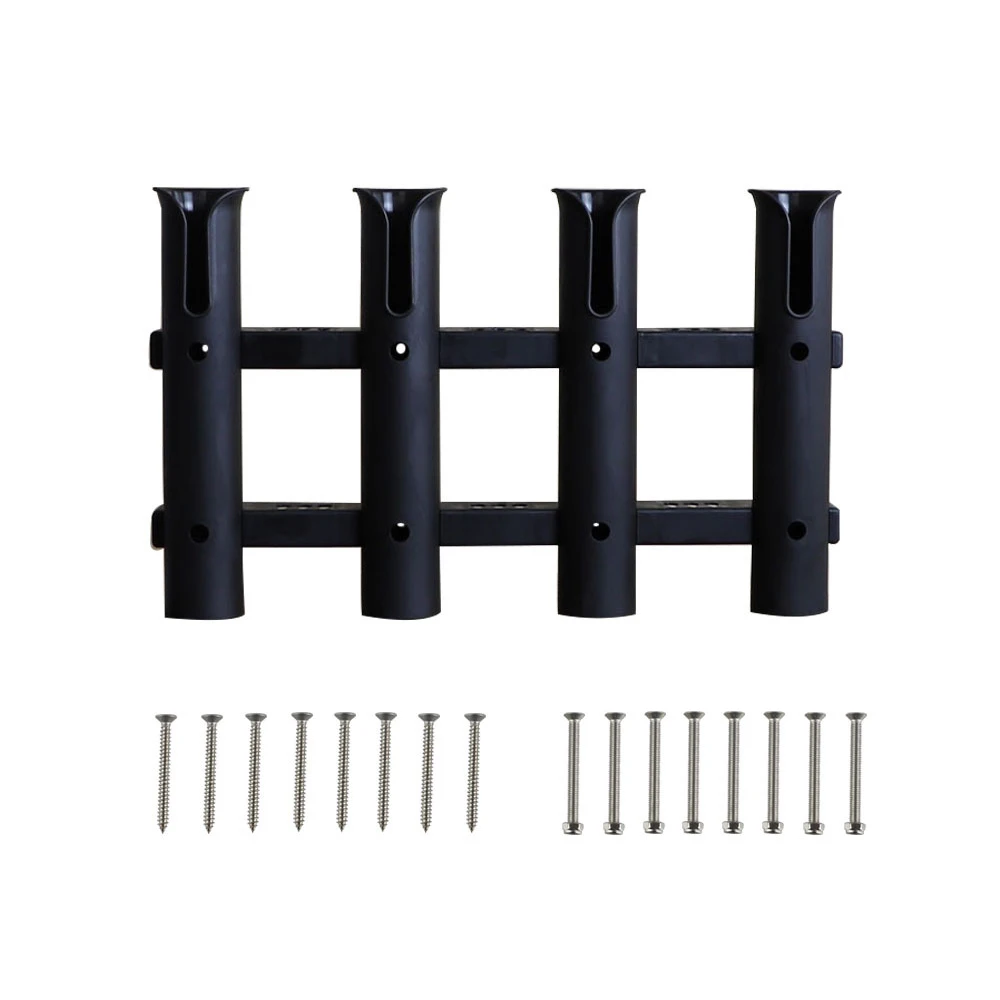 YARNOW 2 Pz Palo Marino Supporto Pieghevole Per Canne Da Pesca Rastrelliera Fissa Per Canne Da Pesca Utensili Porta Canne Pieghevole Portacanne Da Pesca Acciaio Inossidabile - Foto 7