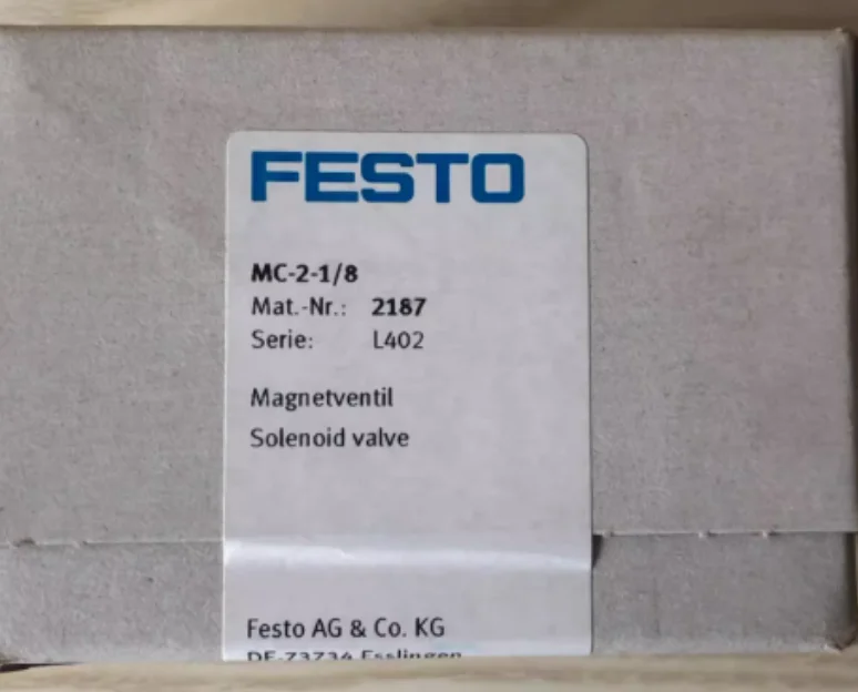 

New original FESTO Solenoid valve MC-5/4-1/4 4576 MC-2-1/8 2187