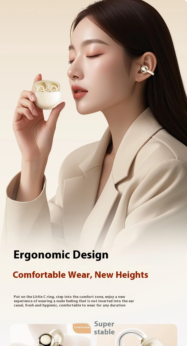 Auriculares Bluetooth duales mejorados con sonido estéreo Berlin 9D Ajuste cómodo 24 horas Tecnología a prueba de fugas de ruido IPX5 resistente al agua con micrófono