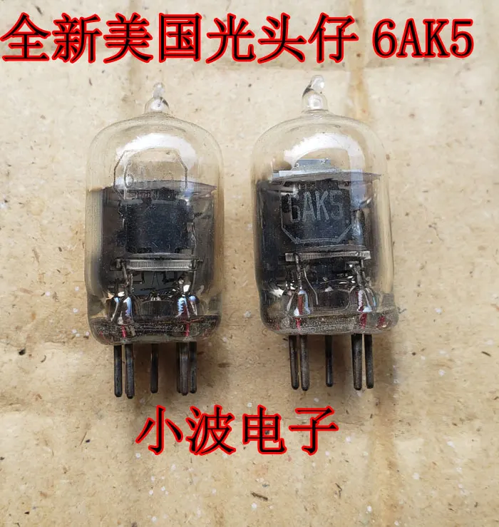 

New black screen 6ak5 bald boy generation 6j1 5654 EF95 tube