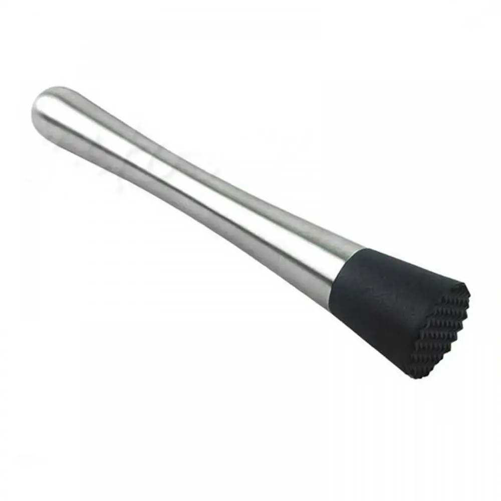 Bar Cocktail Shaker Mojito Mint Muddler Stainless Steel Wine Mixing Stick Ice Crusher Hammer Bartenders Barware