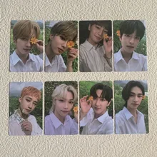 

8pcs/set Kpop Group STRAY KIDS NOEASY SKZ Photocard Collection Postal Cards Card Photo Cards LOMO Card for Fans