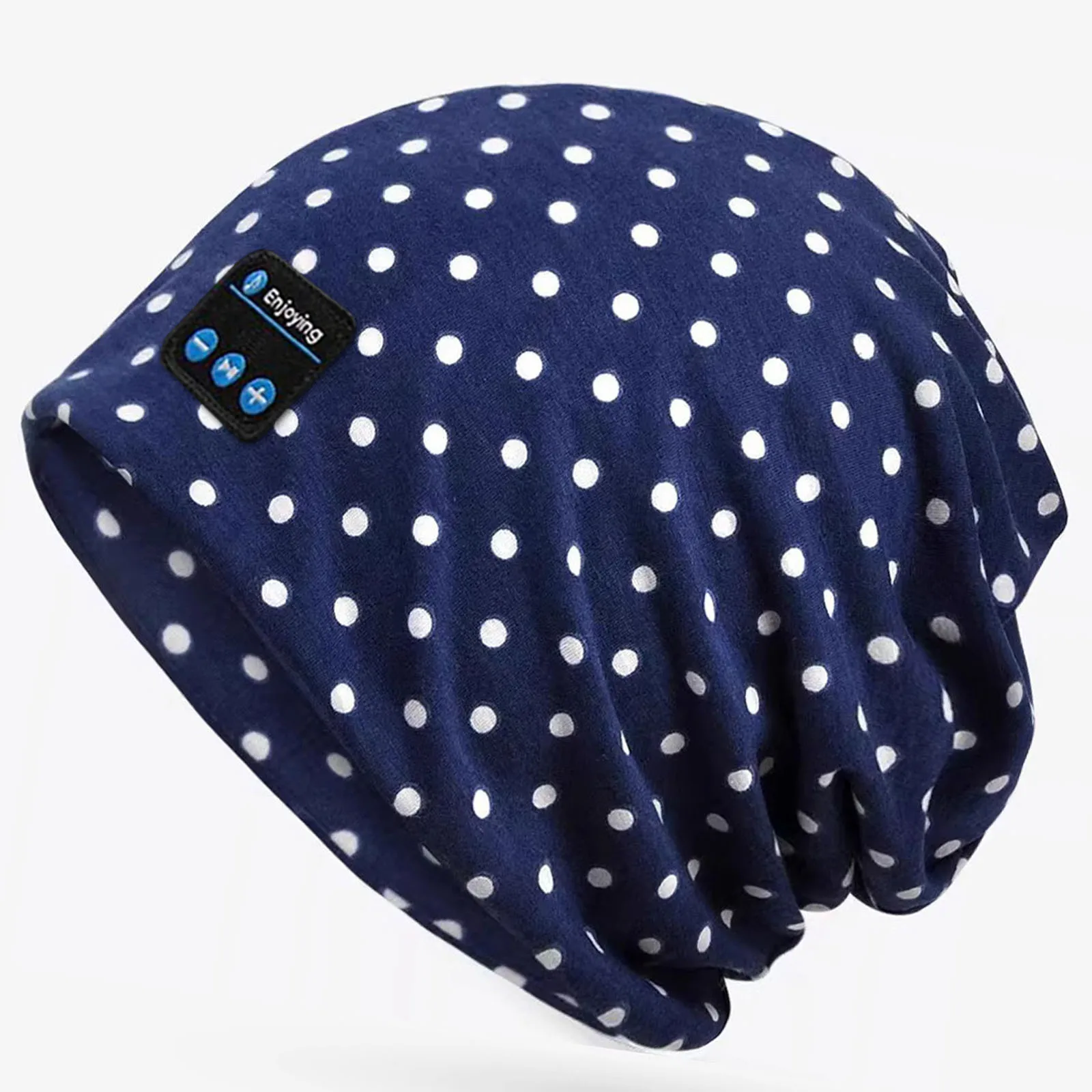 Wireless Bluetooth Headphones Outdoor Sports Music Headset Soft Breathable Cotton Cap Handsfree Call Earphone Scarf Rechargeable