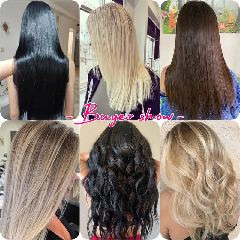 Straight I Tip Hair Extensions Real Human Hair 12-24 Inch WXMY Fusion Human Extension Black Brown Blonde Color 50Pcs/set