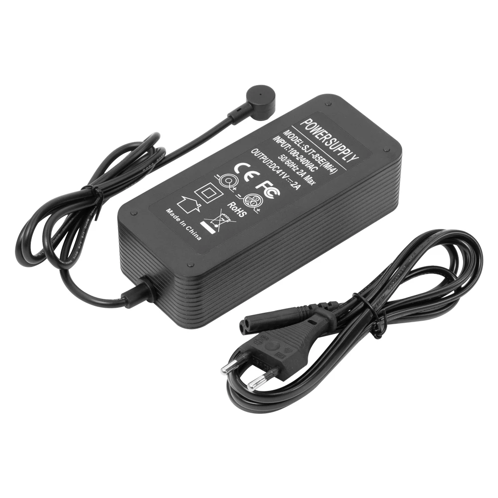 Scooter Charger 42V 2A Power Adapter For Lime s For Ninebot G30LP