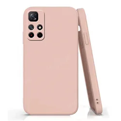 Sleek Protective TPU Soft Case Cover with Back Bumper for RedmiNote11ProGlobal (Light Pink)