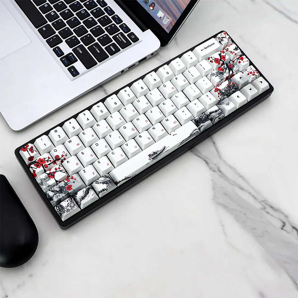 Somente vendas keycap novidade corante sub flor