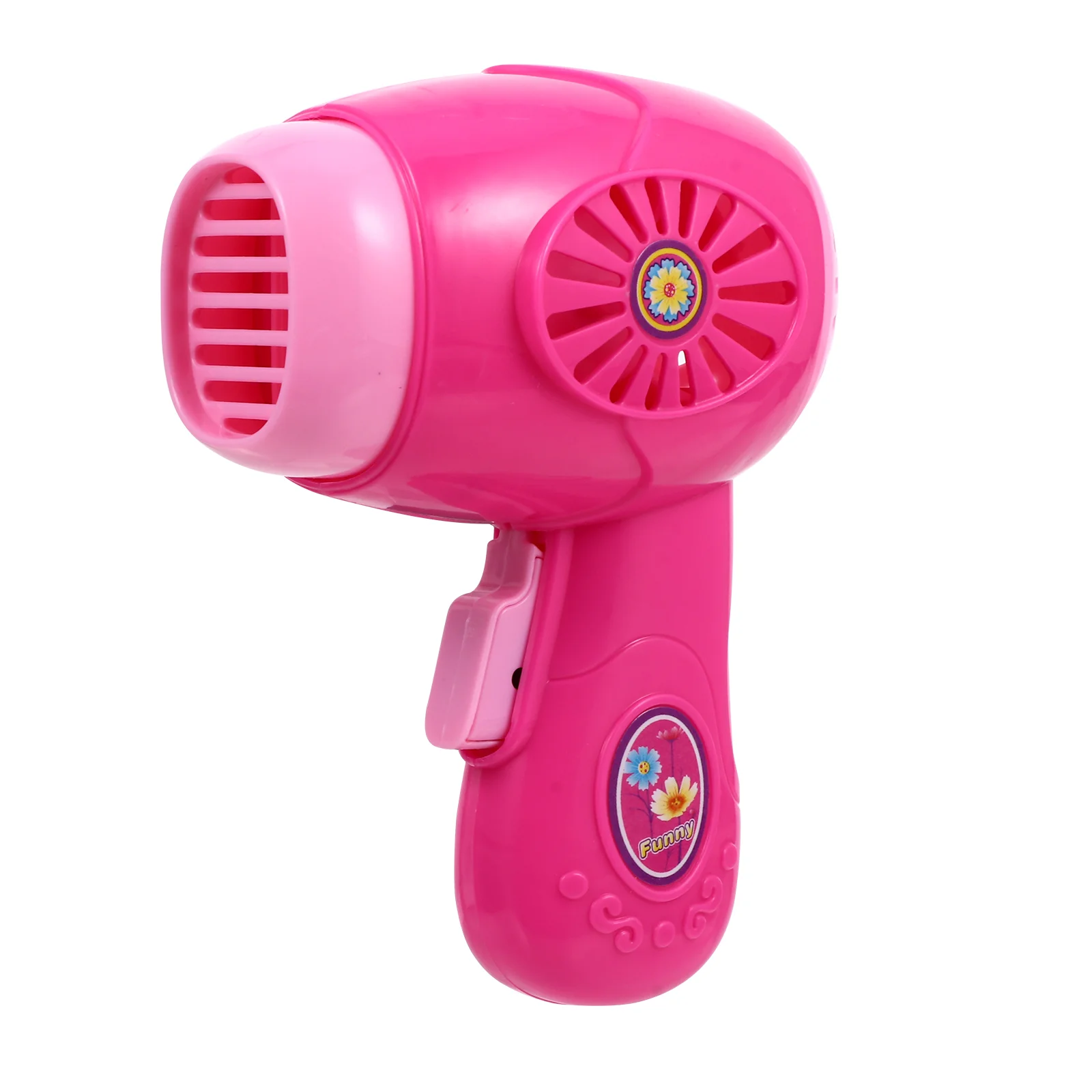 Hair Dryer Simulation Toys Dollhouse Decoration Mini Prop Washing Machine Electric Model Pink Pretend Play Child