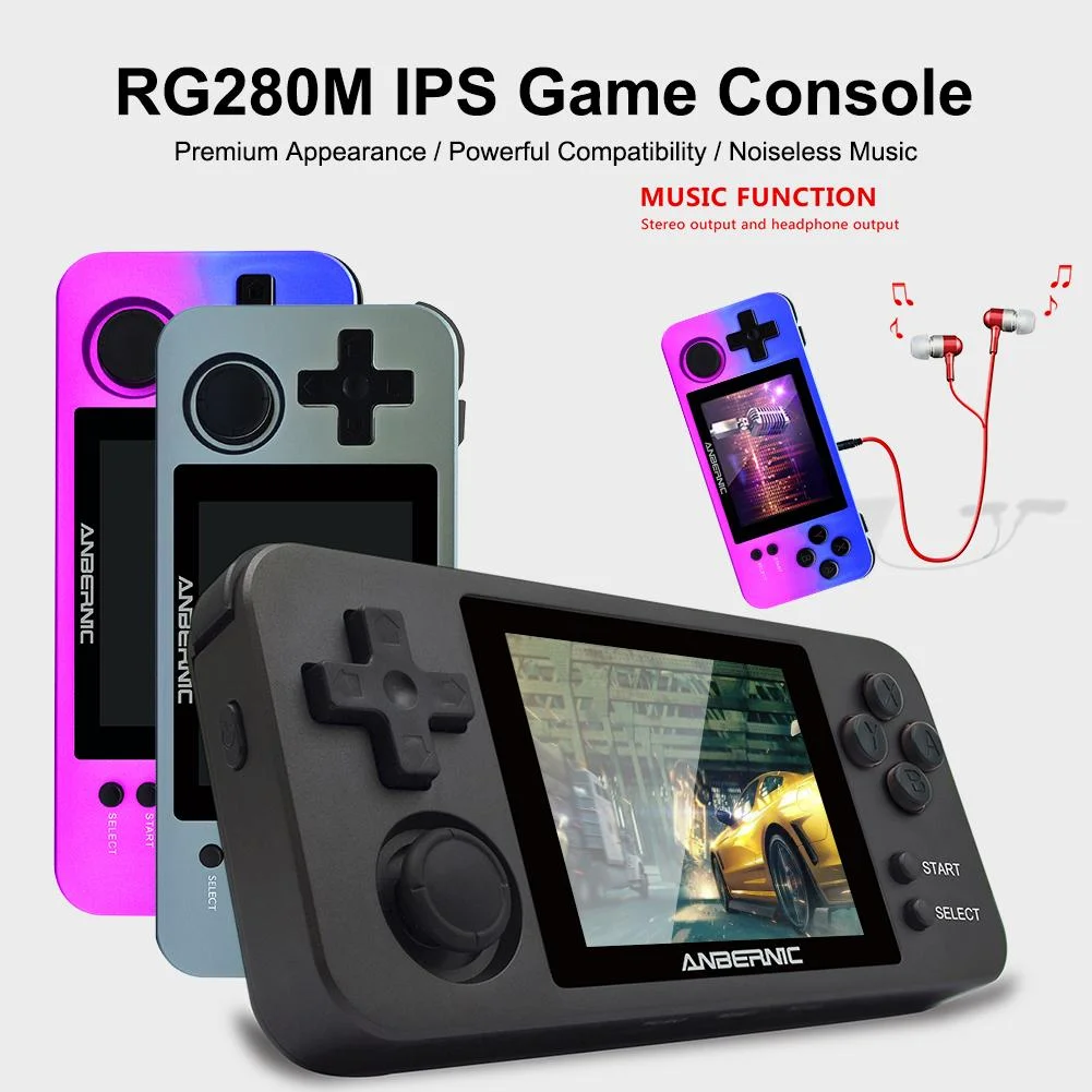 64ゲーム機の選び方と使い方を徹底解説！RG280M IPSスクリーン搭載の