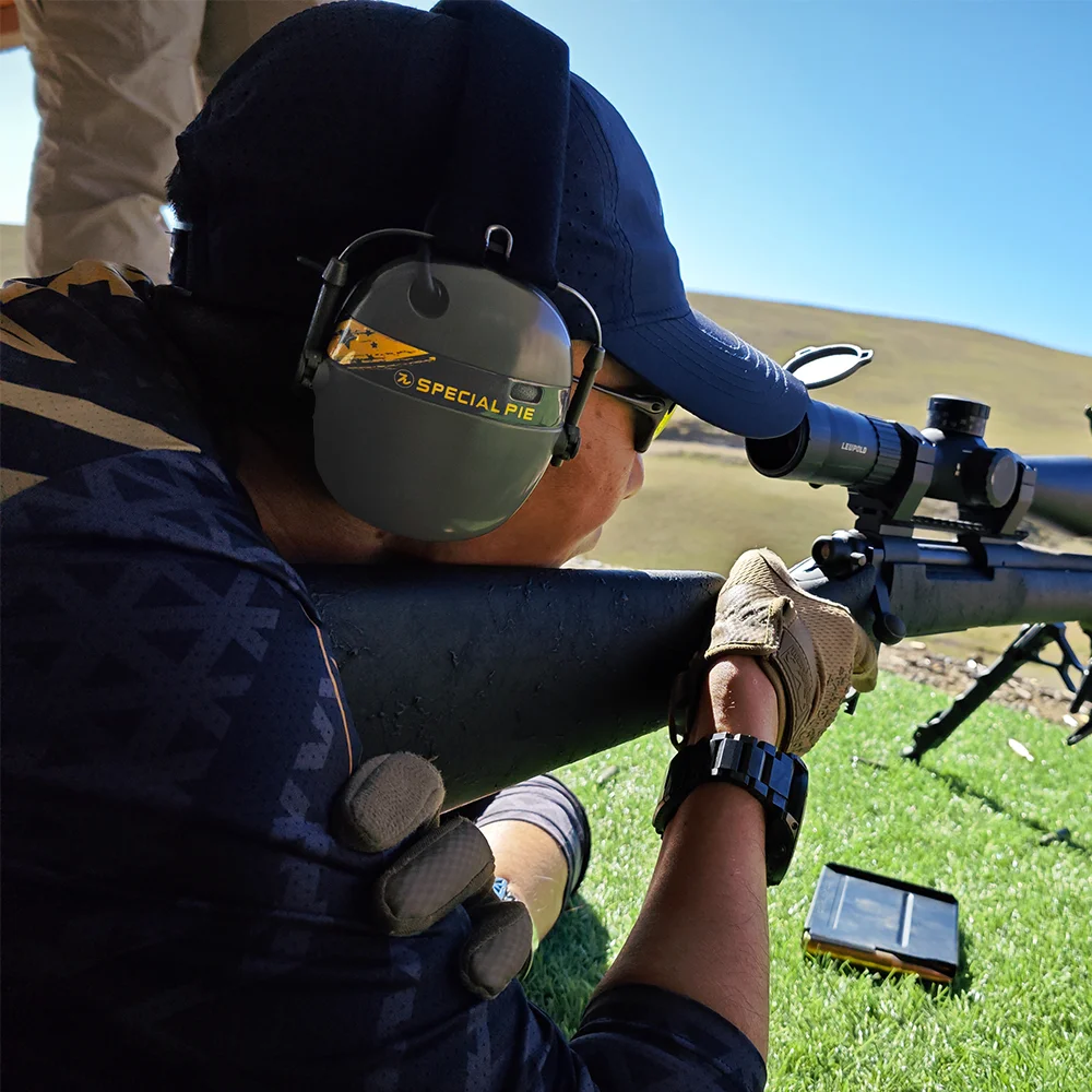 SPECIALPIE E2 Shooting Sports Headset Headset Bluetooth Talk HD Pickup Hearing Protection Target Hunting