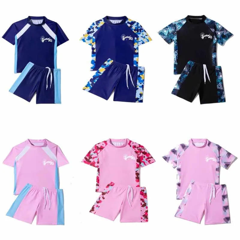 Kids Two-Piece Swim Set 1