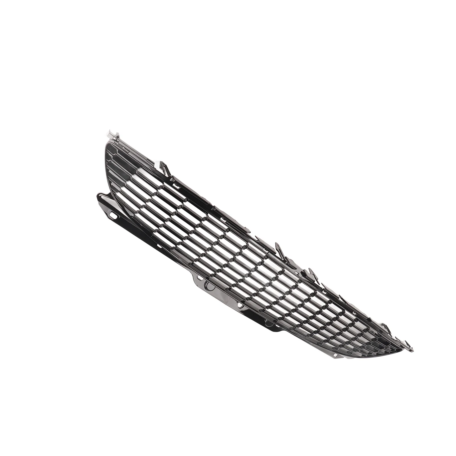 글로스 블랙 프론트 후드 몰딩 그릴 서라운드 커버 트림 키트 R55 R56 R57 R58 R59 표준 센터 범퍼 그릴용