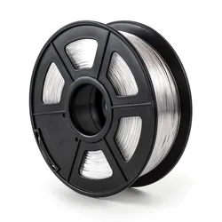 Durable PETG 3D Printer Filament - 1.75mm, 1kg Spool (Transparent)
