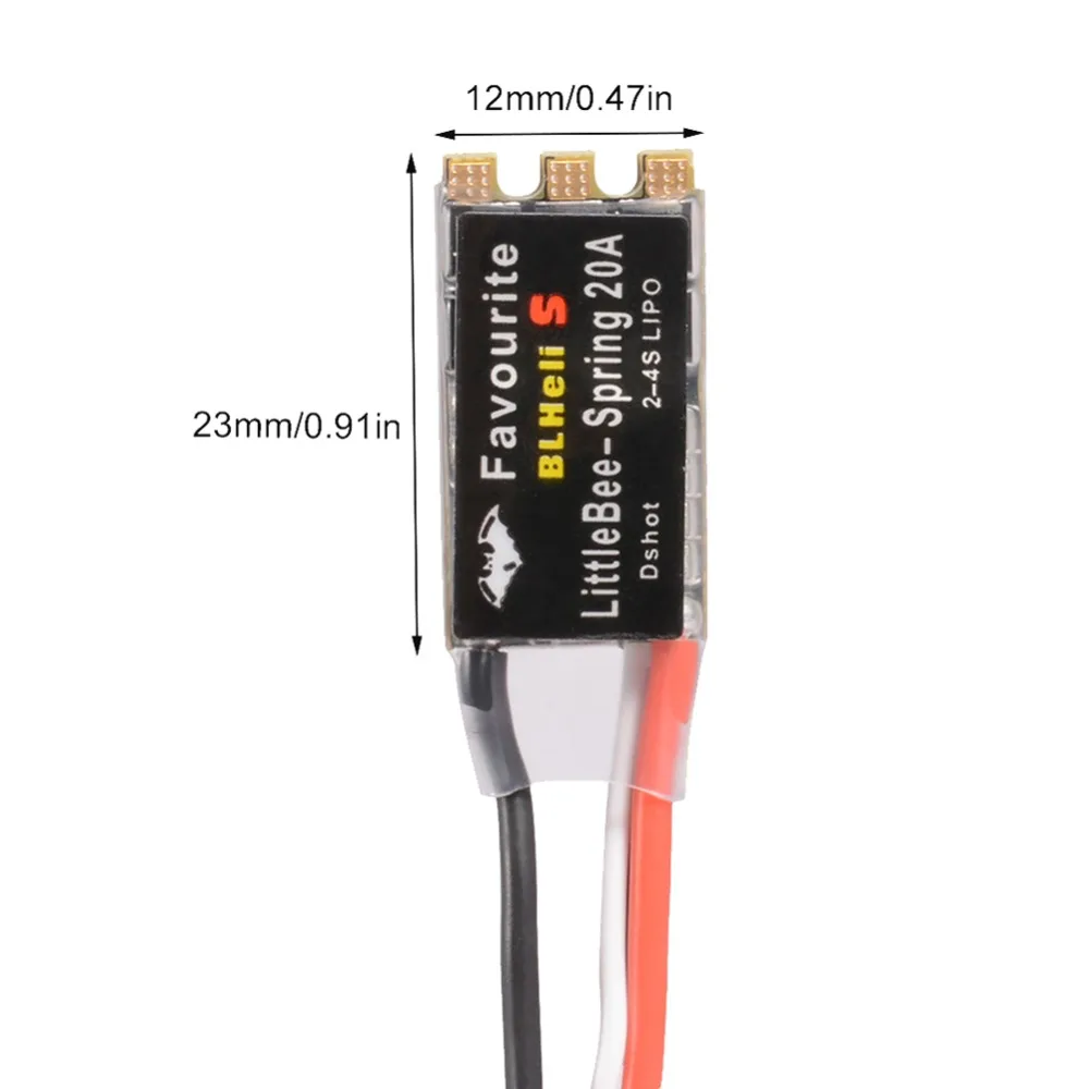 4pcs-FVT-LittleBee-BLHeli-S-SPRING-2-6S-20A-30A-ESC-DSHOT-ESC-Speed-Controller-for