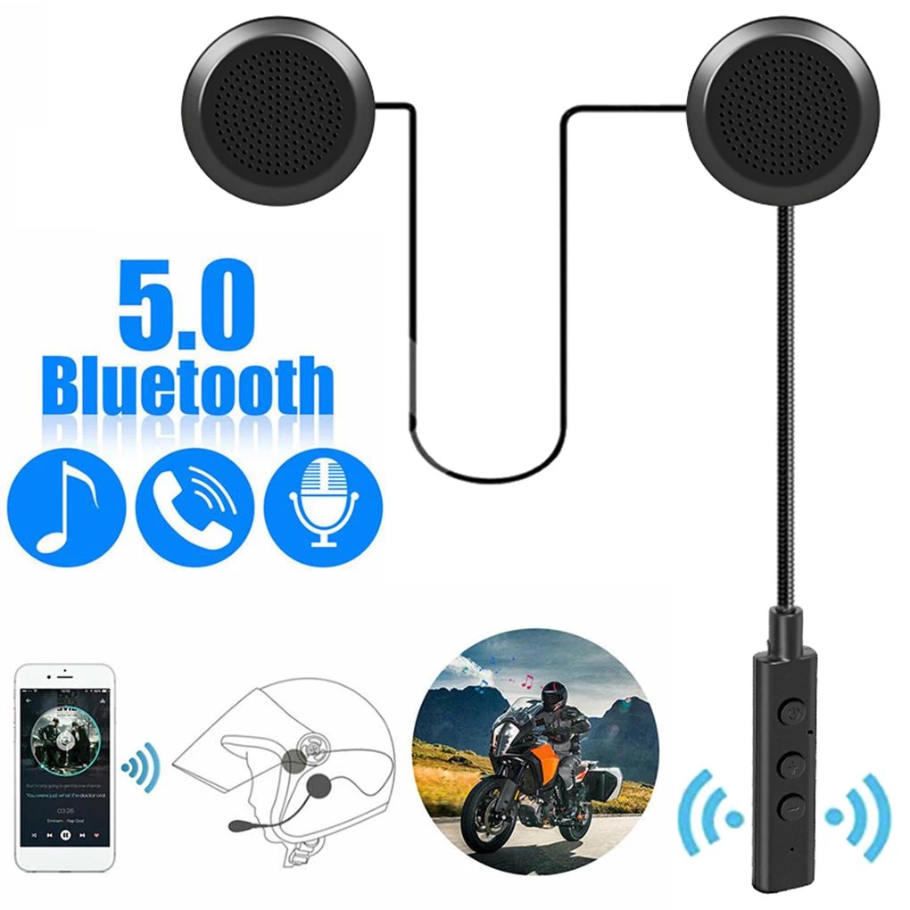

Беспроводные наушники для мотоциклетного шлема, Bluetooth 5,0