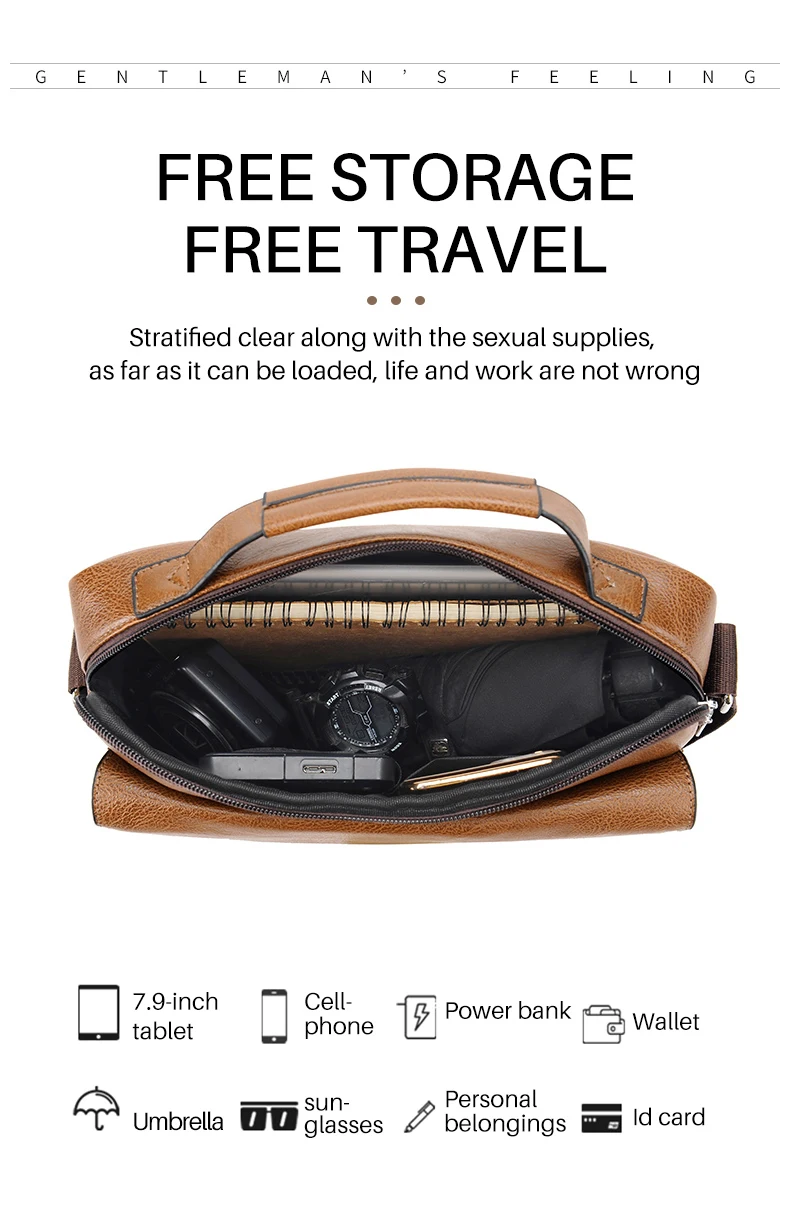 WEIXIER-Bolso de hombro cruzado multifunción