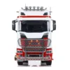 1/14 6x6 Metal Chassis 770S RC Remote Control Tractor Trcuk ST8 Radio Sound Light 2-speed Smoke TOUCAN DIY Painted Finished Car 4