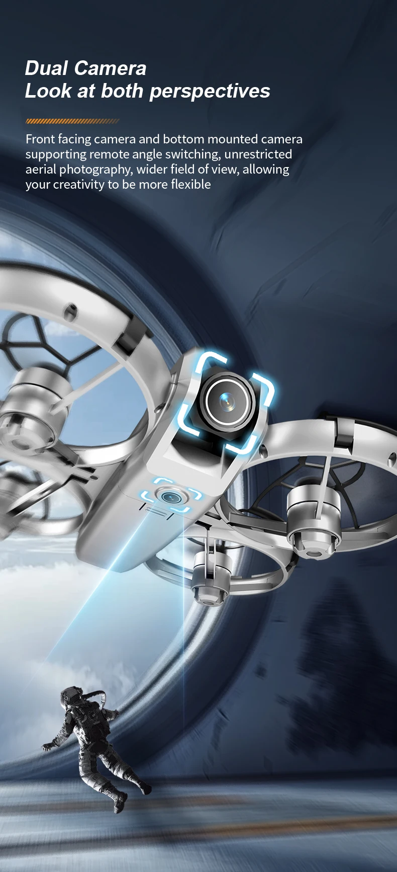 Dron Z4 con cámara HD de 8K, batería de larga duración, 5G, WIFI, modo sin cabeza, Motor sin escobillas para principiantes, cuadricóptero RC con fácil Control