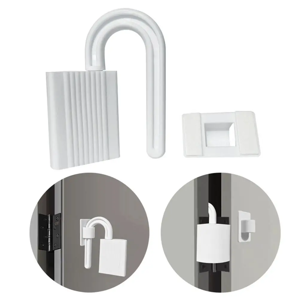 New PP Door Stopper Anti Pinch Hand Anti-grip Children Security Protection Easy to Install Durable Baby Safety Lock Door