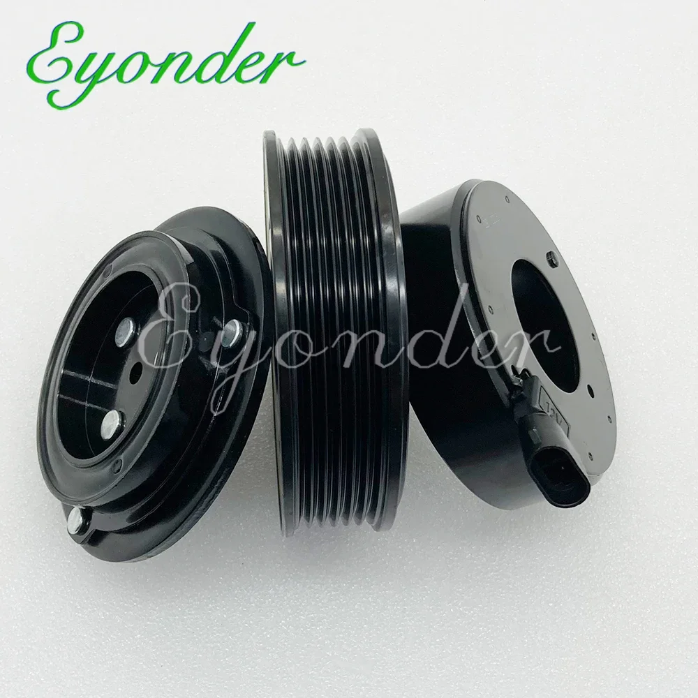 AC Magnetic Clutch AC A/C Compressor Clutch Pulley for SSANGYONG Actyon Korando Rexton 2.0 Diesel D27DT 749004 SYMC 6711303011 6711303211