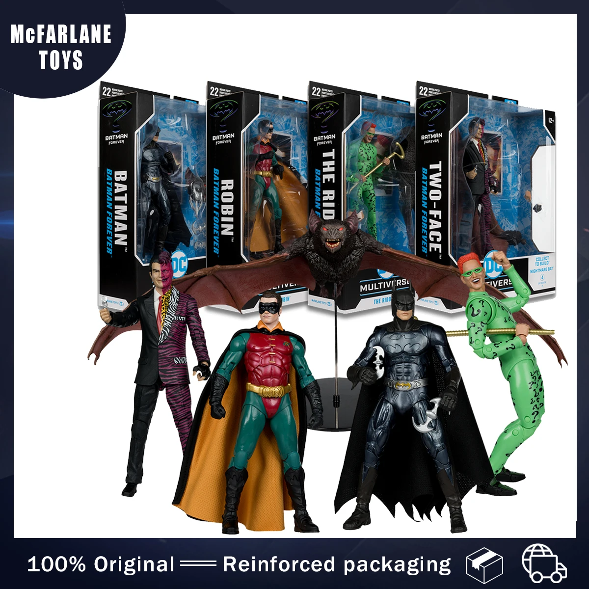 7-inches-McFarlane-Batman-Robin-The-Riddler-Two-Face-Batman-Forever