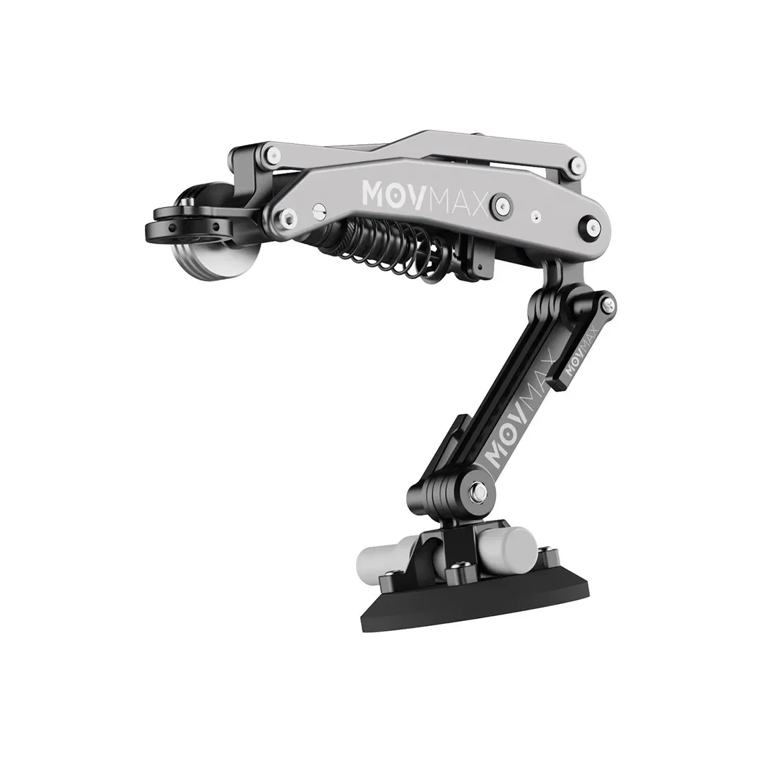 Vaxis Movmax 블레이드 암, DJl 포켓 3 Insta 360 X4 GoPro HERO 12 휴대폰용, 유압 조절 가능한 댐핑 N2 암 기술